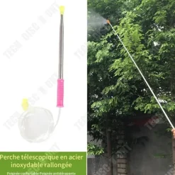 Pulvérisator - TD® - 50-250cm - Rostfritt stål - Teleskopisk ramp - Trädgårdsarbete