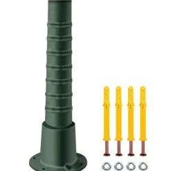 Best Pumpstativ i gjutjärn för svängpumpar 22,86x22,86x66cm, belagd handpumpställ med 8mm vägg, perfekt för trädgård och damm. Fontäner & Dammar