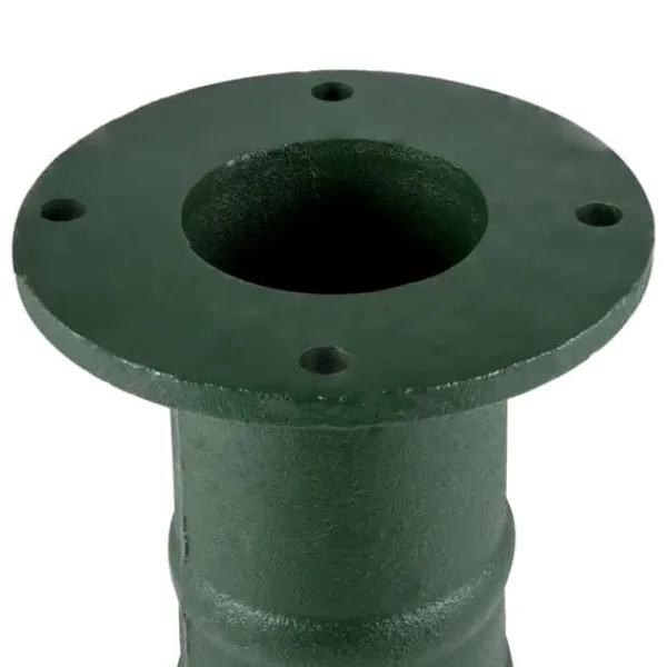 Best Pumpstativ i gjutjärn för svängpumpar 22,86x22,86x66cm, belagd handpumpställ med 8mm vägg, perfekt för trädgård och damm. Fontäner & Dammar