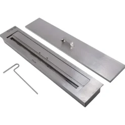 Purline Förbränningsblock F9690 90 Cm Silver