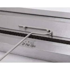 Purline Förbränningsblock F9690 90 Cm Silver