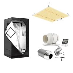 Discount Quantum Grow Kit, 1000W Fullspektrum, Lämplig för VEG/Bloom,SQB60 Kit För Växt- & Örtplantering