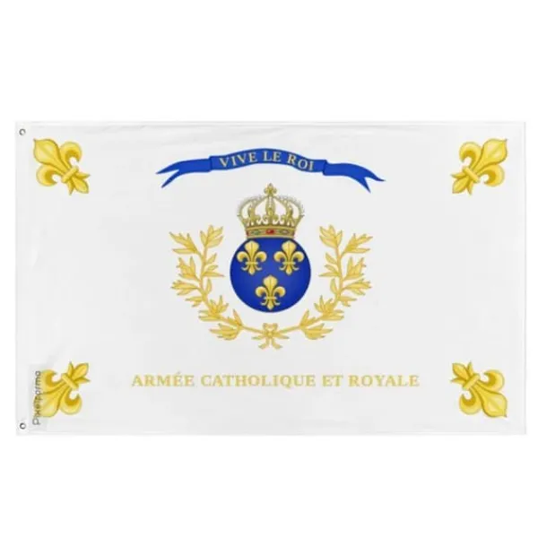 Regementbanner Vendé 96 x 144 cm i polyester