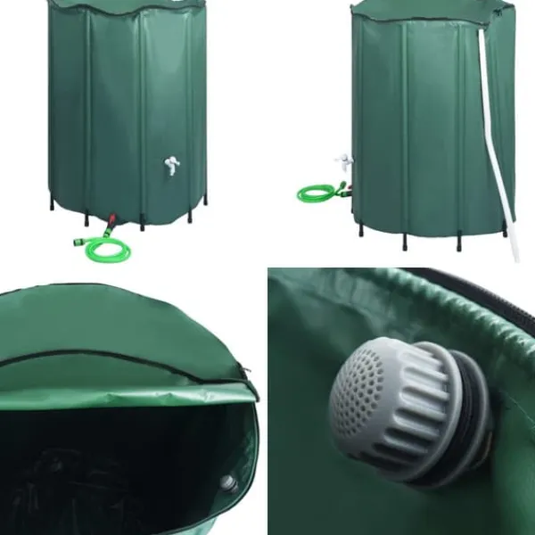 Hot Regntunna hopfällbar med kran 1250 L - Regntunna - Regntunnor - Home & Living Regntunnor