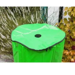 Hot Regnvattentunna 1000 l, grön Regntunnor