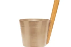New Relax Saunakiulu, 5l, aluminium, champagne Bastu