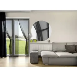 Hot Renkforce RF-IS-700 RF-6683266 Myggnät till dörr (L x B) 210 cm x 90 cm Svart 1 st Insektsmedel & Djuravvisande Medel