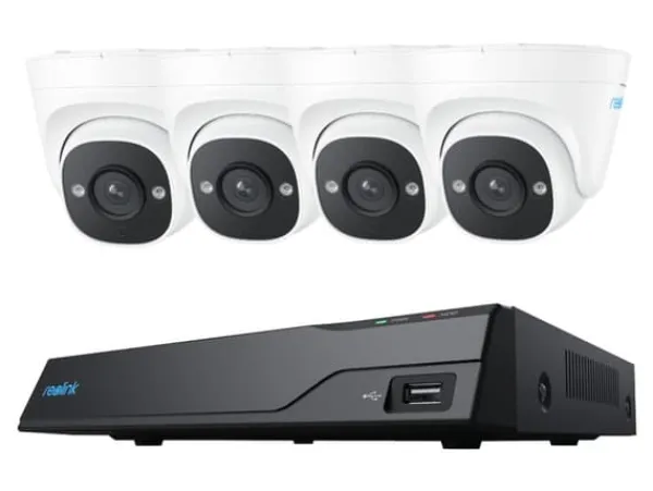 Reolink - NVR + kamera(/or) - PoE, växelströmsdriven - 8 kanaler - 1 x 2 TB - CMOS