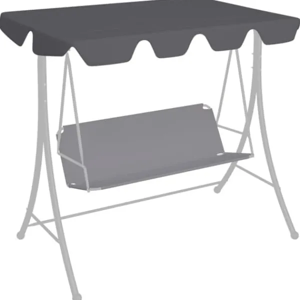 New Reservtak för hammock antracit 188/168x145/110cm - Tak - Hammock Tak - Home & Living Tält & Lusthus