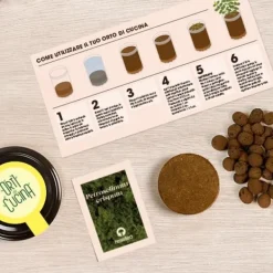RESETEA, ORTO DA CUCINA - PREZZEMOLO, HEM, GÅVOFÖRSLAG Kit För Växt- & Örtplantering