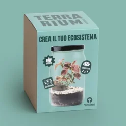 Resetea, Terrarium kit ekosystem i burk, 16×21,5 cm
