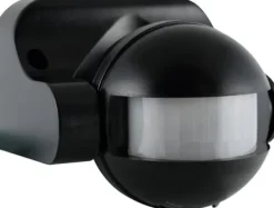 New REV rörelsedetektor 180° svart (0075184512 SCHW) Rörelsedetektorer