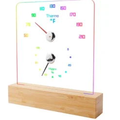 Online RGB bastutermometer - exakta temperatur- och luftfuktighetsavläsningar Bastu