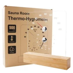 Online RGB bastutermometer - exakta temperatur- och luftfuktighetsavläsningar Bastu