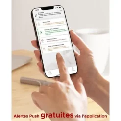 Discount Rökdetektor - X-Sense - XS01-WX - Utbytbart batteri - Wi-Fi 2,4 GHz - Fotoelektrisk Rök- & Koloxiddetektorer
