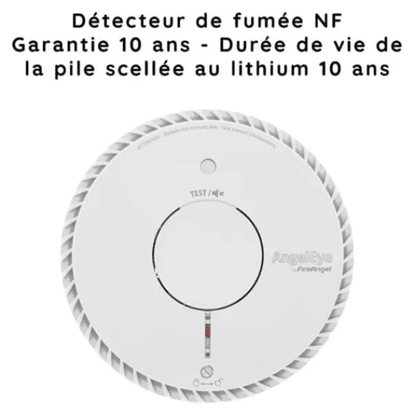Sale Röksensor NF - 10 års garanti - Livslängd 10 år Rök- & Koloxiddetektorer