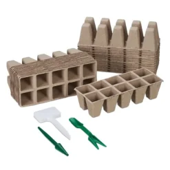 Robust odlingsset med 240 delar och tillbehör Kit För Växt- & Örtplantering