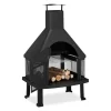 Robust uteplatsugn med grill