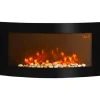 Discount Rootz Elspis - Väggkamin - Öppen spis - 89,2 X 13,5 X 48cm Öppna Spisar