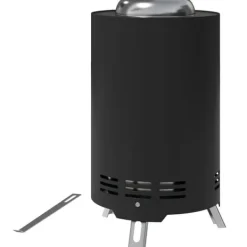 Best Rootz Fire Bowl Pise - Rökfria eldskal - Rostfritt stål eldstad - Robust & värmebeständig - Ø16x25cm Öppna Spisar