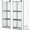 Rootz Mini -Greenhouse - Plant Shelter - Portable Greenhouse - UV Resistant - 144 x 48 x 152 cm - Perfekt för små trädgårdar