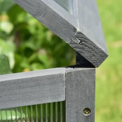 Hot Rootz Mini -Greenhouse - Small Garden Greenhouse - Plant Shelter - Good Light Permeability - 100L X 65B X 40H CM Växthus