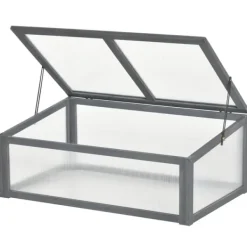 Hot Rootz Mini -Greenhouse - Small Garden Greenhouse - Plant Shelter - Good Light Permeability - 100L X 65B X 40H CM Växthus