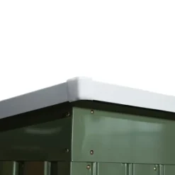 Rootz Tool Shed - Garden Shed - Lagringshus - Hållbar och ventilerad - 213 x 130 x 159 cm - Grönt
