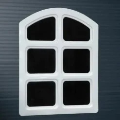 Rootz Verktygsbod - Trädgårdsskjul - Verktygsskjul - Ventilationsfönster - Penttak - Metall - Grå - 134 x 104 x 204 cm