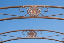 Discount Rose Arch with Fence - Climbing Plant Support - järnhållbarhet, trädgårdsdekorationsport Valvbågar, Spaljéer, Bersåer & Pergolor