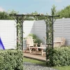 Best Rosenbåge för klätterväxter - Trädgårdsbåge i järn | Storlek: 200x52x204 cm Valvbågar, Spaljéer, Bersåer & Pergolor