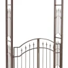Rosenbåge Luxor med grind 40 x 157 x 220 cm