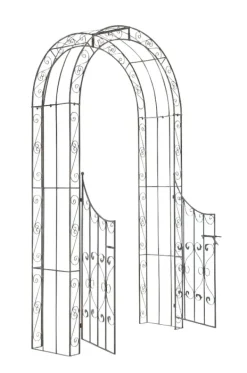 Clearance Rosenbåge med Sina-port 41,5 x 135 x 245 cm 2 Valvbågar, Spaljéer, Bersåer & Pergolor