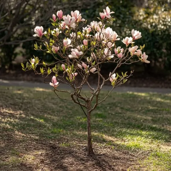 Rosenmagnolia - Set om 6 - Magnolia - Höjd 25-40cm - ⌀9cm