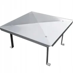 Sale Rostfritt stålkuvert skorstenslock 60 x 120 cm skorstenslock Tillbehör Till Vedeldade Kaminer & Öppna Spisar