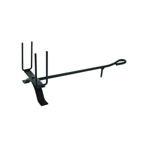 Rotationsbrödrost - EL ZORRO - 16x36mm - Svart stål - Idealisk för spisar