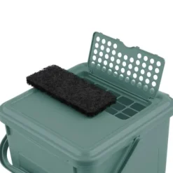 Rotho Bio 9L komposthink med kolfilter - Mörkgrön
