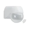 RÖRELSE- OCH SKYMNINGSSENSOR 180° - UTOMHUS - IP44 - VIT - SENSOR 12m