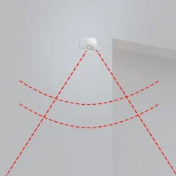 RÖRELSE- OCH SKYMNINGSSENSOR 180° - UTOMHUS - IP44 - VIT - SENSOR 12m