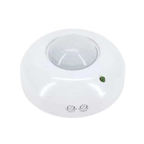 New Rörelseavkännare - BEMKO - BK-B50-SES05WH - 360° - 1200W max - Räckvidd 6m Rörelsedetektorer