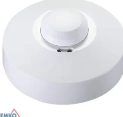Rörelsedetektor - BEMKO - B52-SES60WH - 1200W - 360° - IP20 vit
