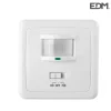 Rörelsedetektor - E3 - Inbyggd - Detektion 140° - Räckvidd 12 Mt - Dimensioner 80x80x34mm Rörelsedetektorer