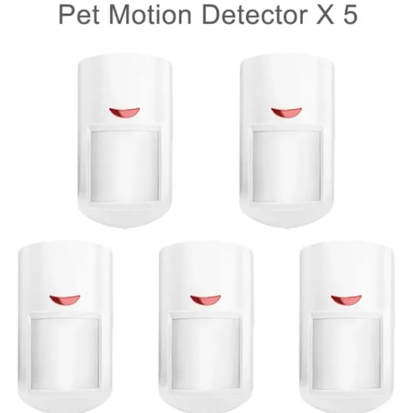 Sale Rörelsesensor Detektor, Husdjursvänlig Design, Smart Hem Kompatibel,5PC 433MHz Sensor Rörelsedetektorer