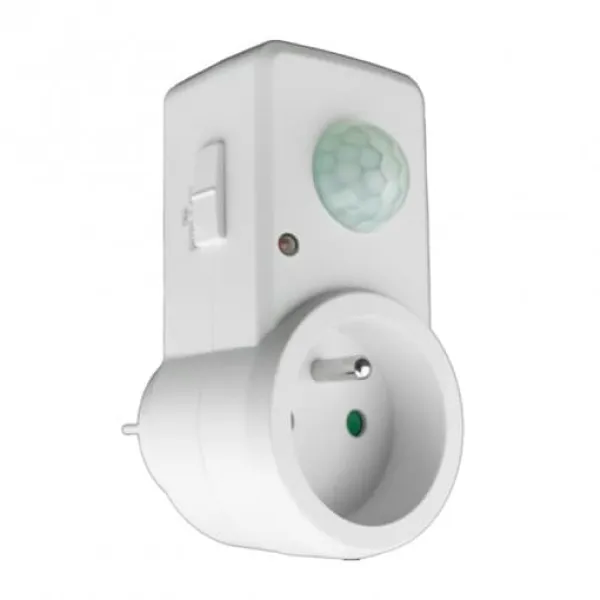 New Rörelsesensor vit 300W 120 grader 9mb PIR CP-10B Eco Light EC20343 Rörelsedetektorer