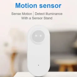 Rörelsesensor, Zigbee 3.0, Trådlös räckvidd 45m, Dimensioner 42mm x 31mm x 70mm, Driftstemperatur -10°C till 45°C, Känslighetsavstånd 5m