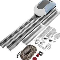 Best Rulldörröppnare 1000N, Garageportöppnare, 120W Fjärrkontroll, Elektrisk 800N, Automatiska grindöppnare Kit Skjul, Garage & Carports