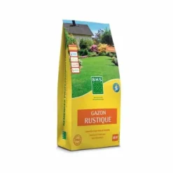 Best Rustikt gräs - BHS - 3 kg låda - Resistent mot tuffa väderförhållanden - Sol - Röd Fröer & Lökar