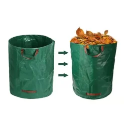 Outlet Rymlig lövsäck i hållbart PP-material, 500 liter Trädgårdskorgar