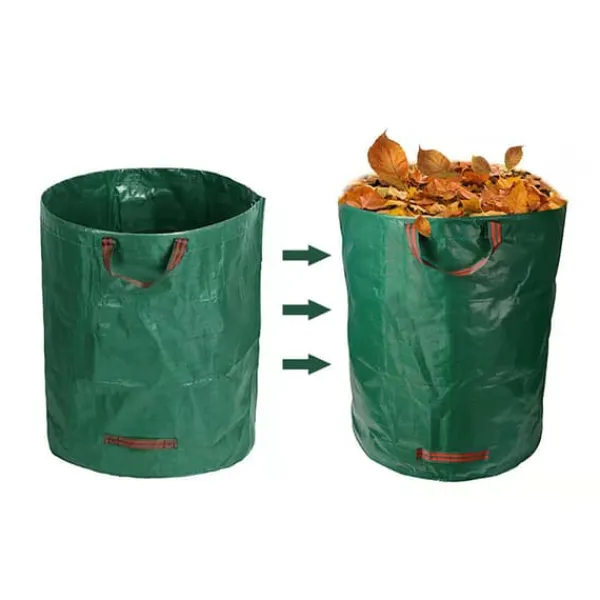 Outlet Rymlig lövsäck i hållbart PP-material, 500 liter Trädgårdskorgar