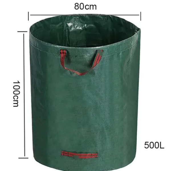 Outlet Rymlig lövsäck i hållbart PP-material, 500 liter Trädgårdskorgar